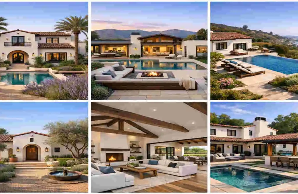 modern santa barbara style homes