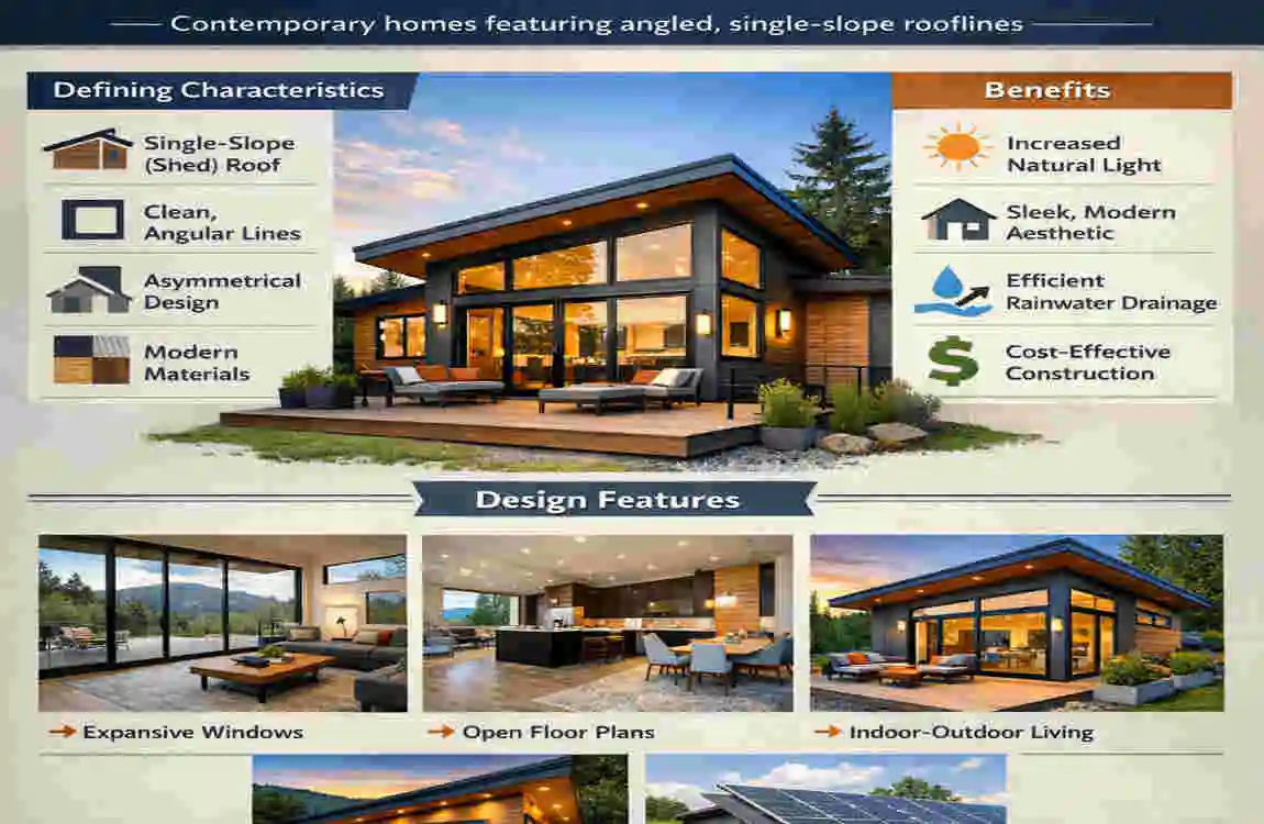 Modern Shed Roof Homes?