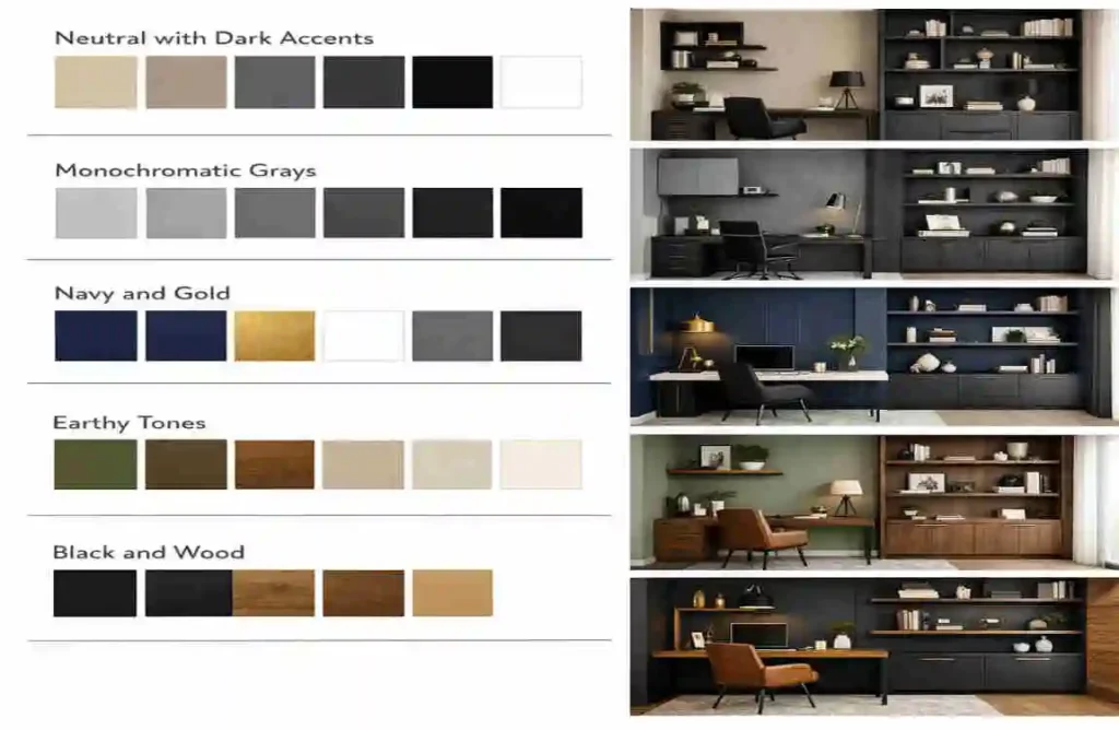 What Colors Work Best in a Luxury Modern Home Office? Luxury Modern Home Office?