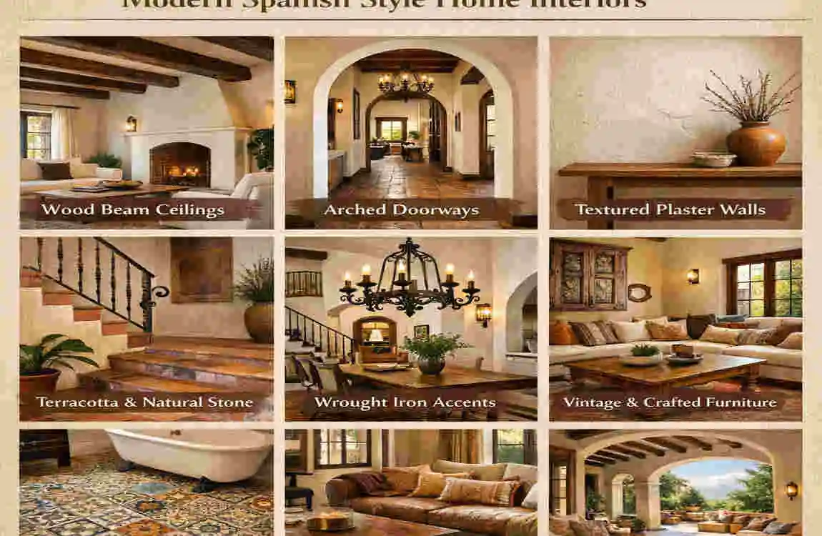 modern spanish style home interiors