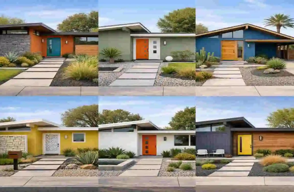 Mid Century Modern Home Paint Color Ideas mid century modern home paint colors