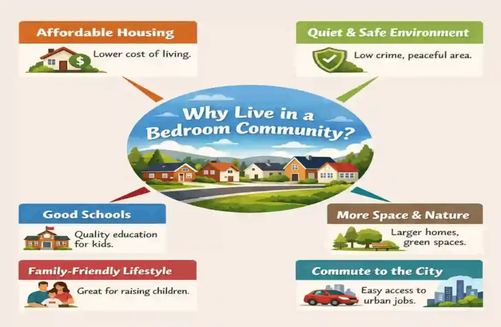 what does a bedroom community mean