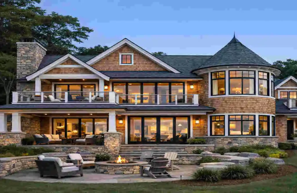 modern shingle style homes