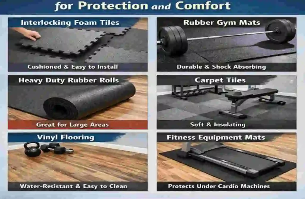 how to cover a gym floor