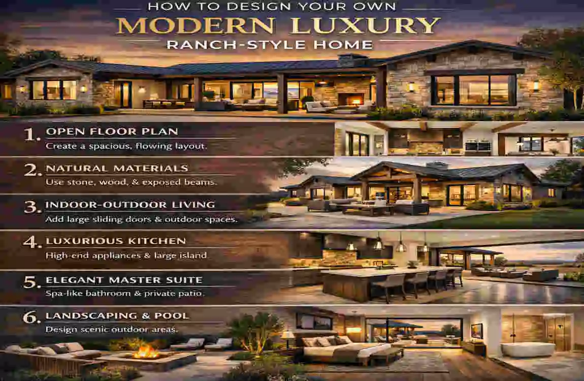 Modern Luxury Ranch Style Home