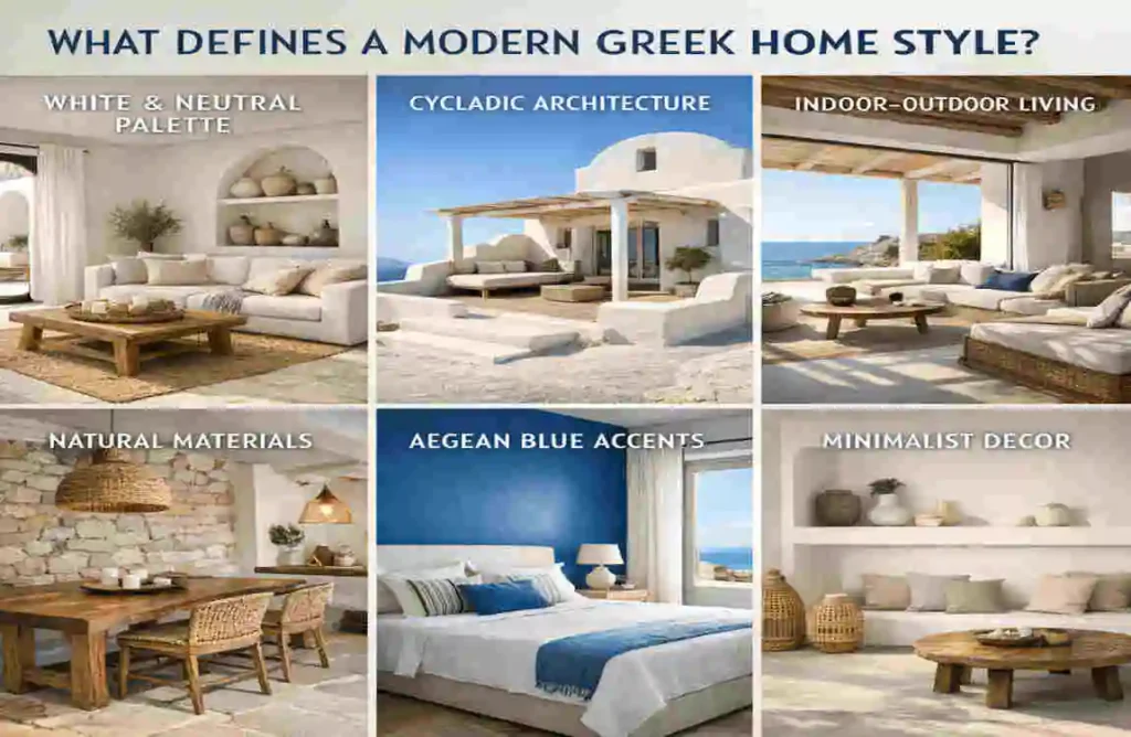 modern greek homes