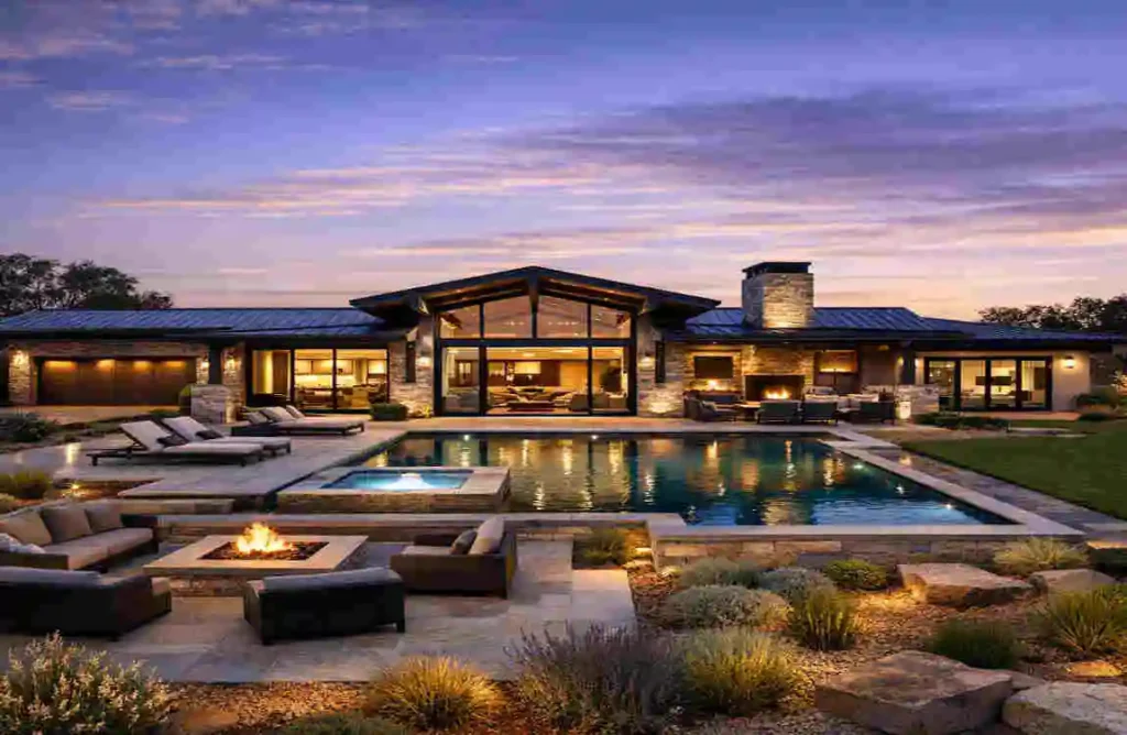 Modern Luxury Ranch Style Home