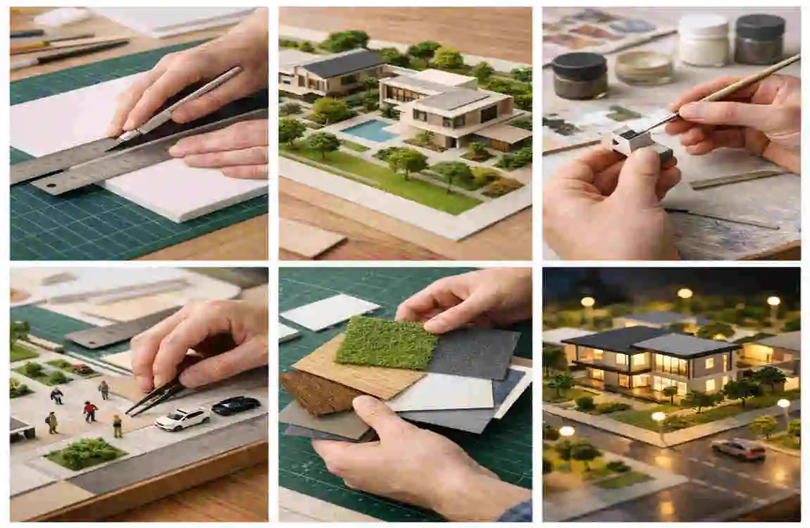 how to make an architecture model