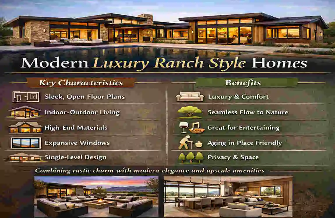 Modern Luxury Ranch Style Home