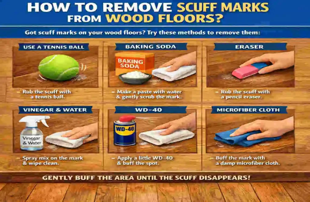 how to get black scuff marks off wood floors