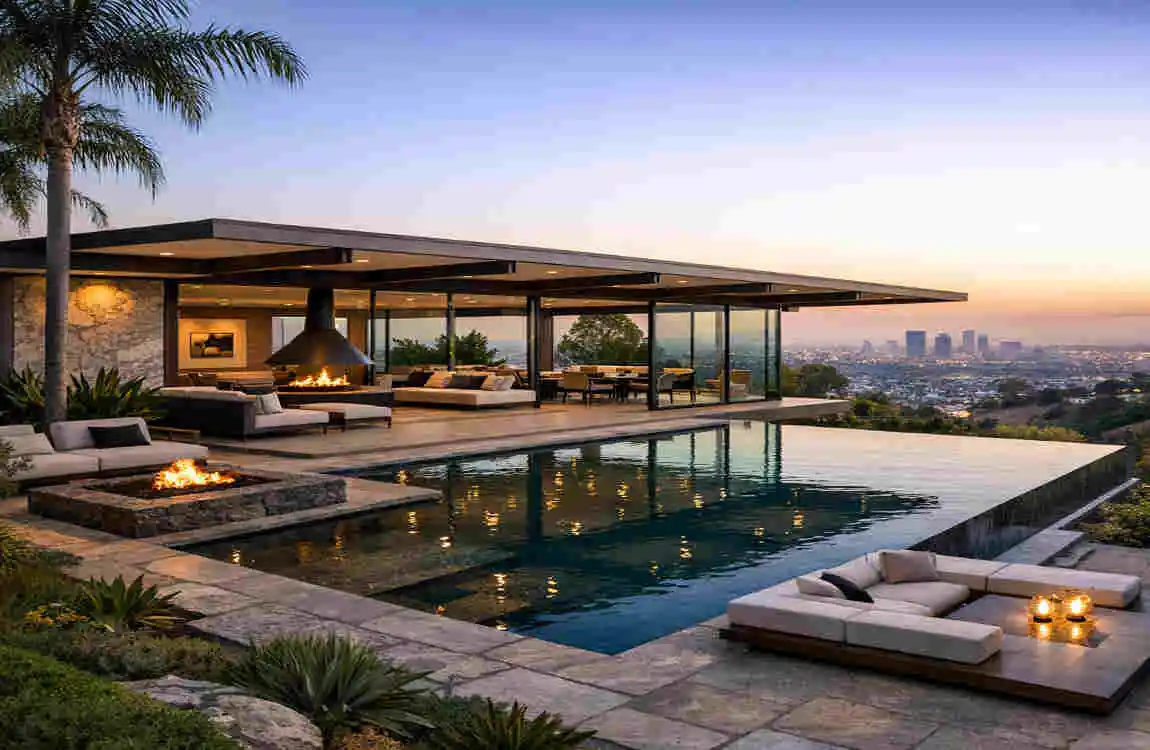 mid century celebrity house beverly hills