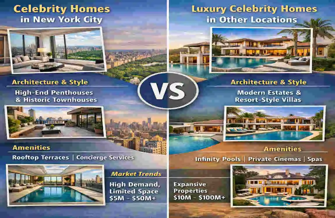 Celebrity New York Homes