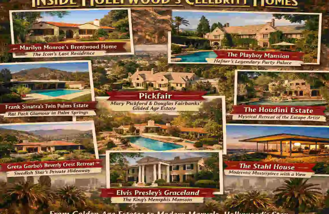 hollywood celebrity home tours