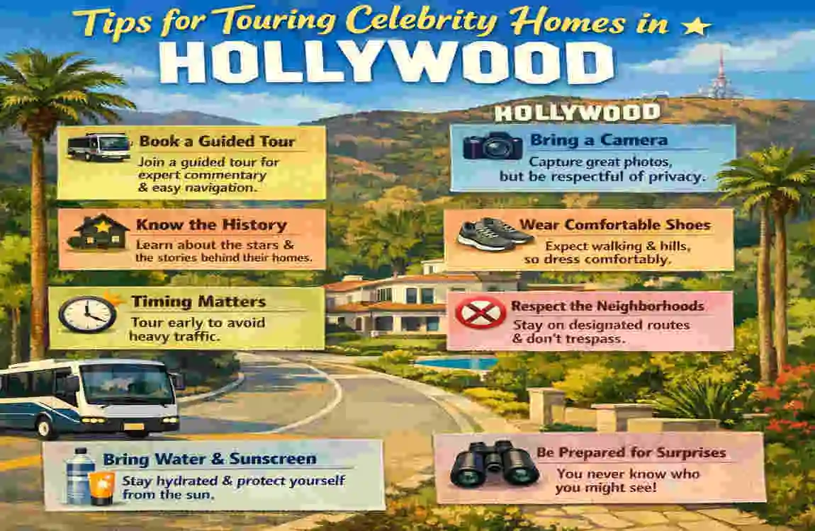 hollywood celebrity home tours