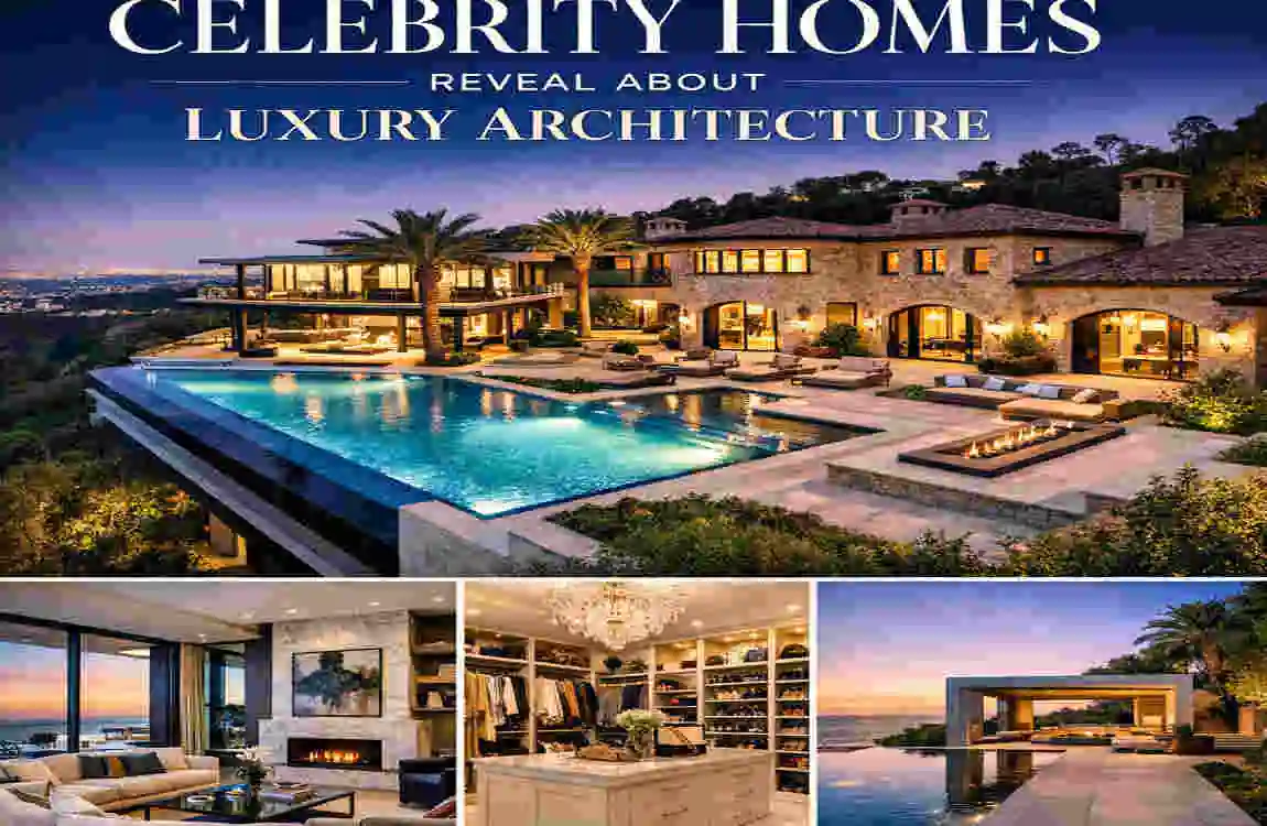 map of celebrity homes