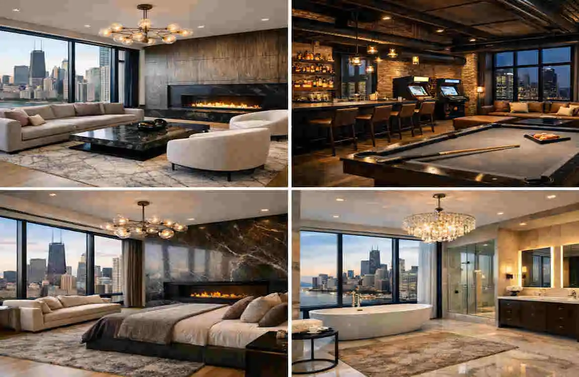 celebrity homes in chicago