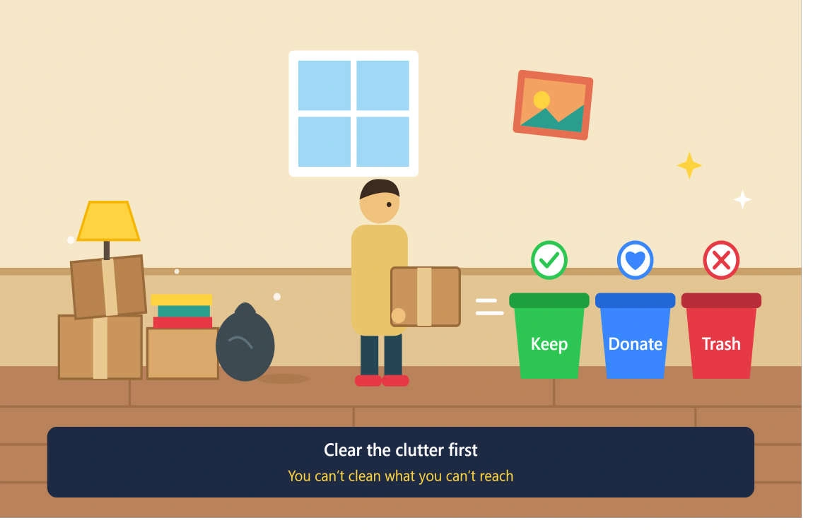 how to clean an abandoned house