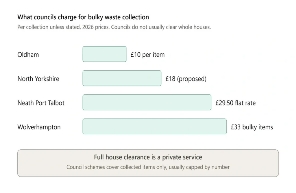 How Much Do the Council Charge to Clear a House? how much do the council charge to clear a house