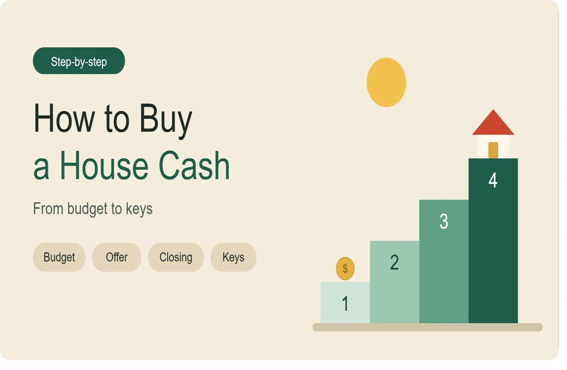 how to buy a house cash